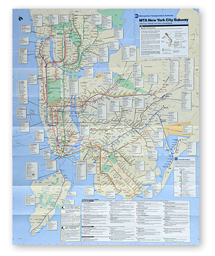 DensityDesign Lab | New York Subway Map: a redesign