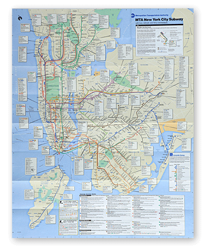 new york city subway map designer